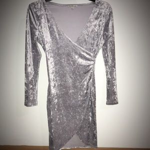 Charlotte Russe bodycon velvet dress